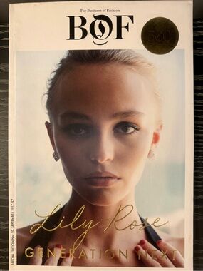 BOF Magazine: September 2017 Special 500 print edition. Cover - Lily Rose